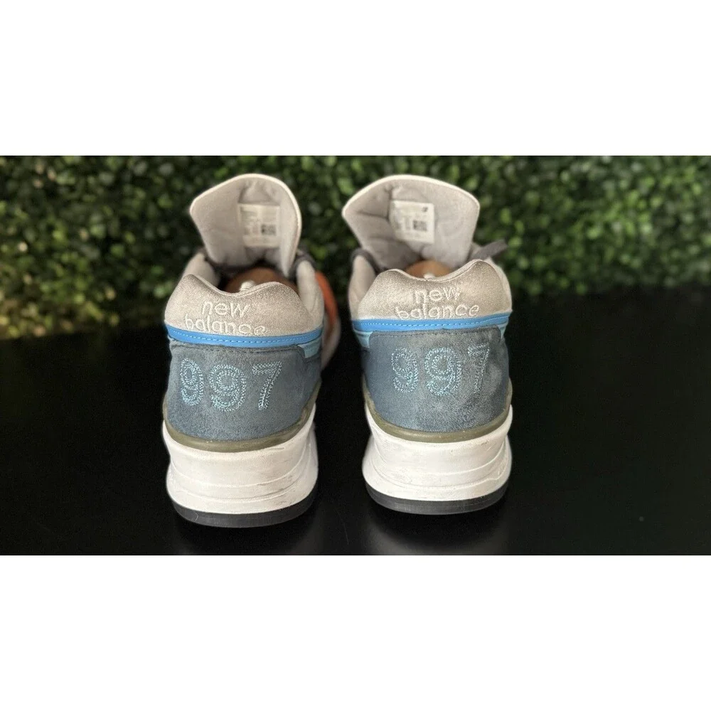 USED New Balance 997 Made in USA M997NAG Men’s 11.5 Multicolor Suede Sneakers